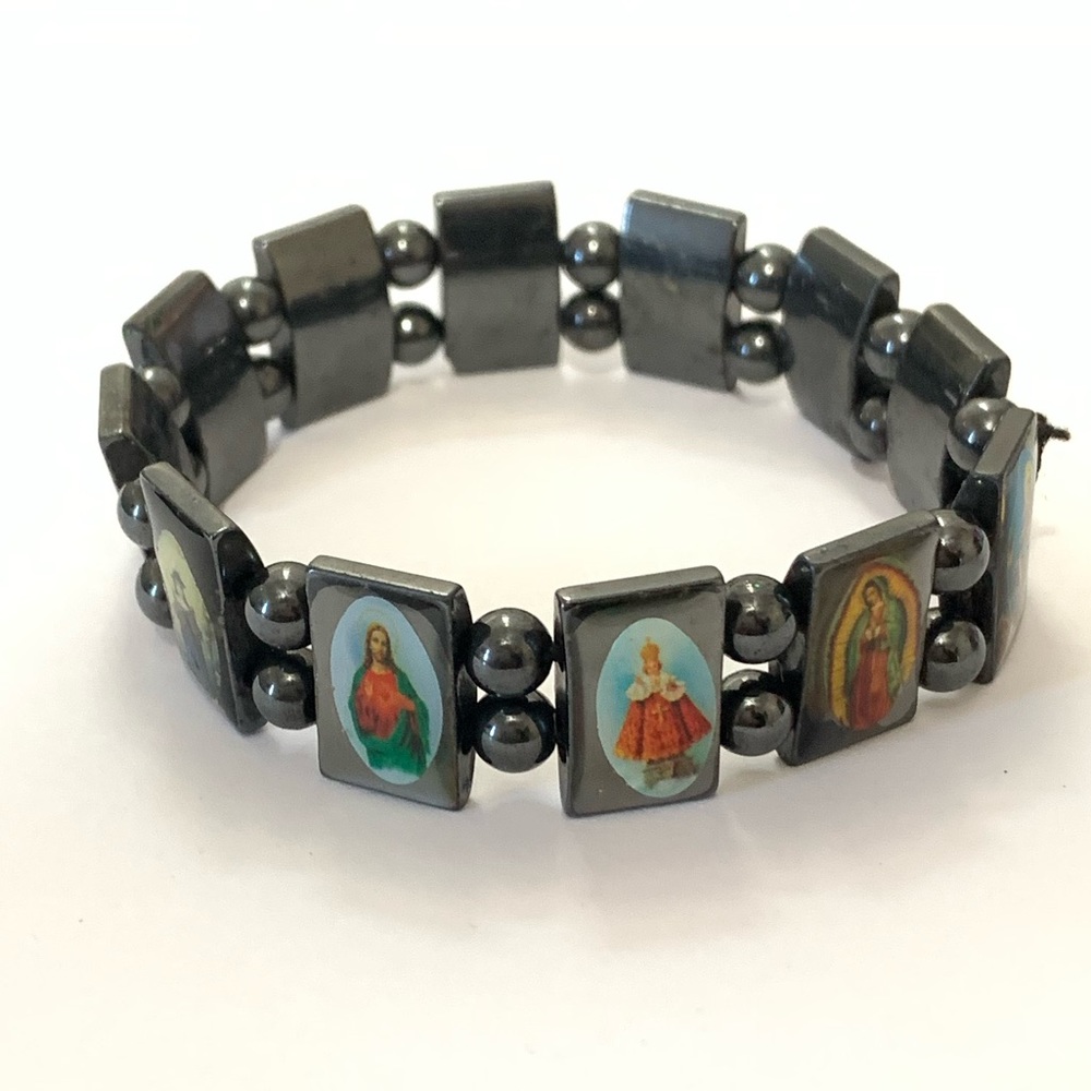 Religious Beaded Bracelet